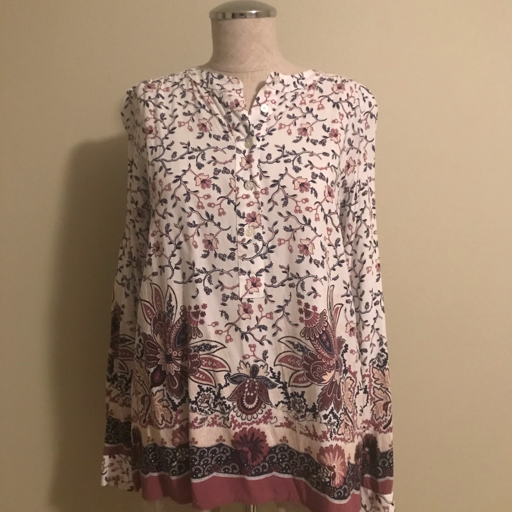 Loft Tunic Flower Pattern!